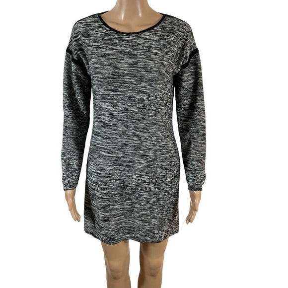 Athleta Dresses & Skirts - ATHLETA Retreat Marbled long sleeve Sweater Dress size MP medium petite